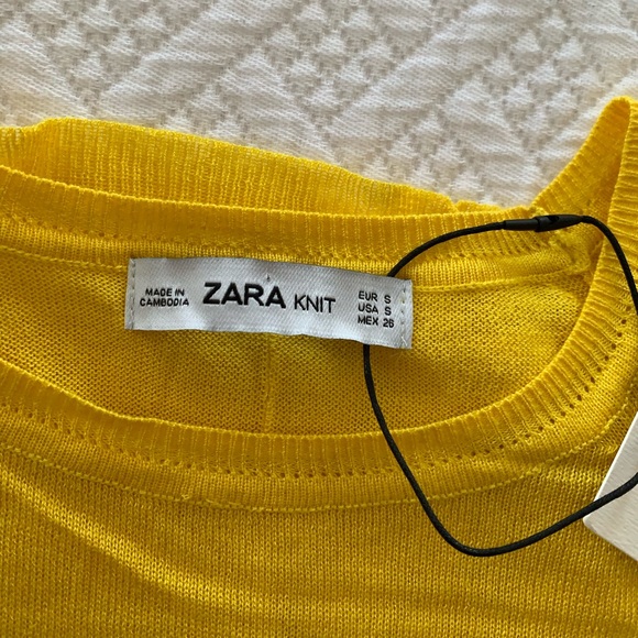 NWT | Zara | Soft Cotton Sweater - Picture 4 of 4